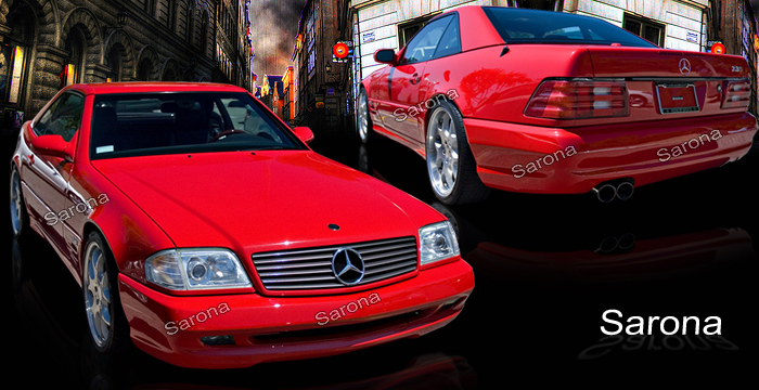 Custom Mercedes SL  Convertible Body Kit (1990 - 2002) - $1390.00 (Manufacturer Sarona, Part #MB-040-KT)